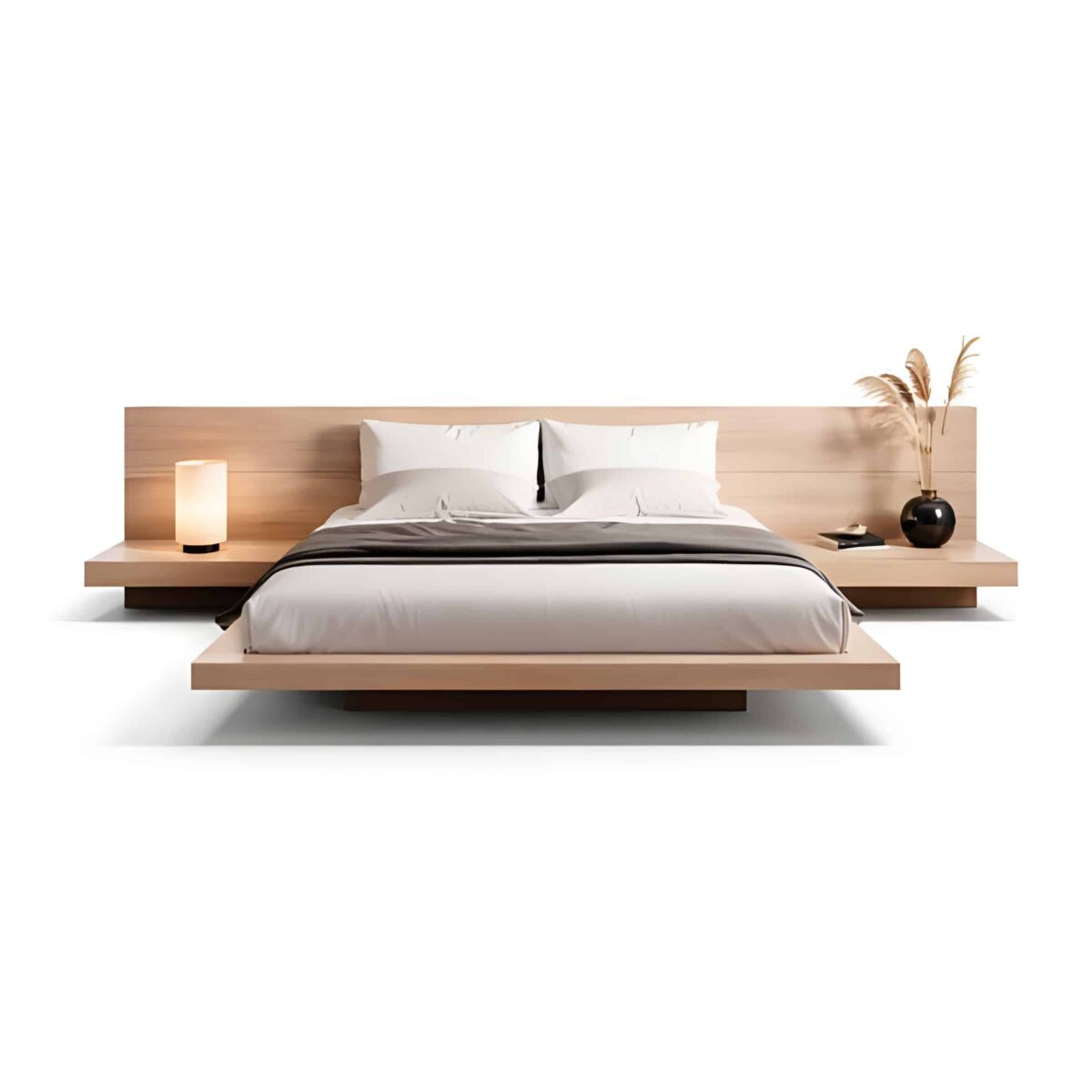 Sana Bed and Nightstand Set