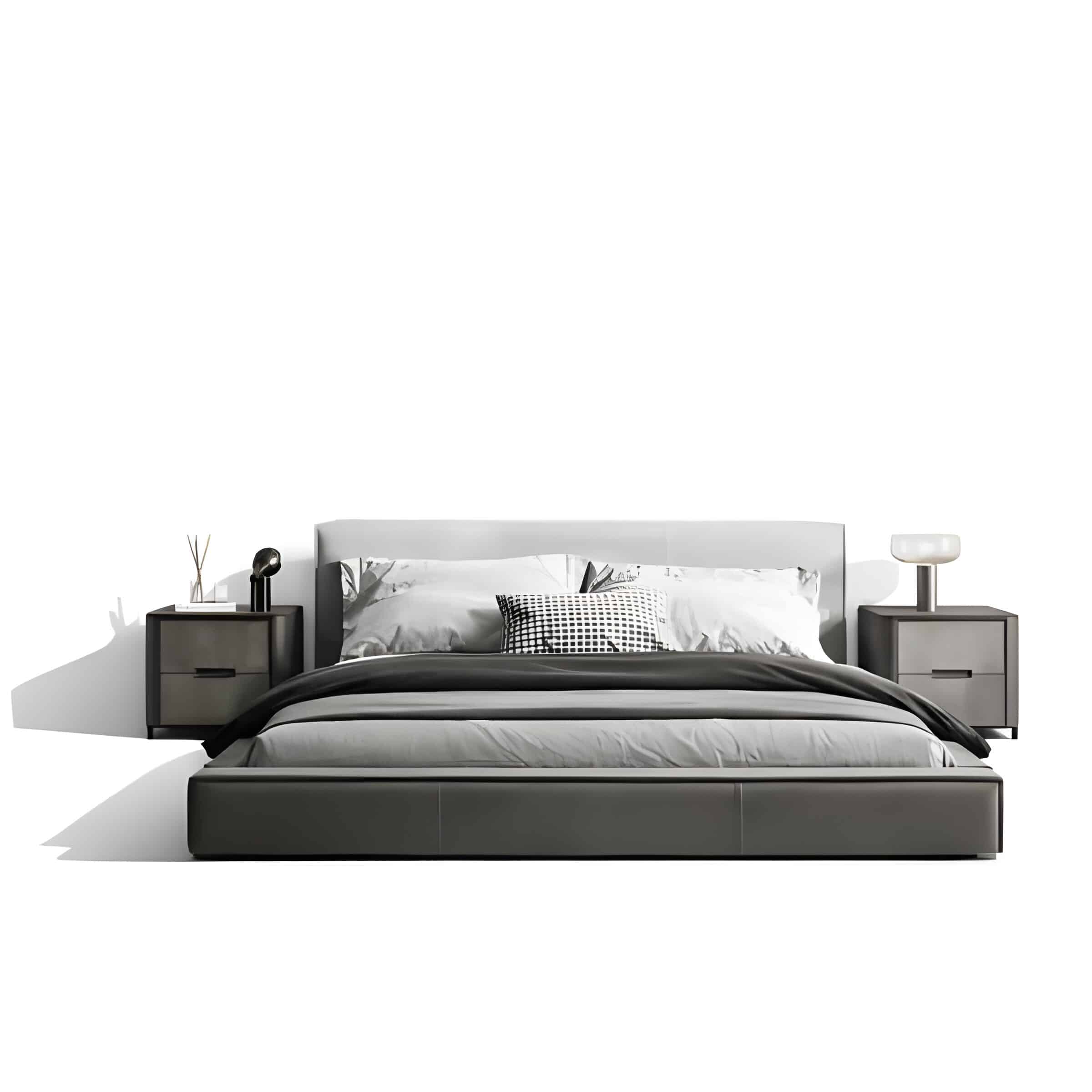 Sena Bed and Nightstand Set