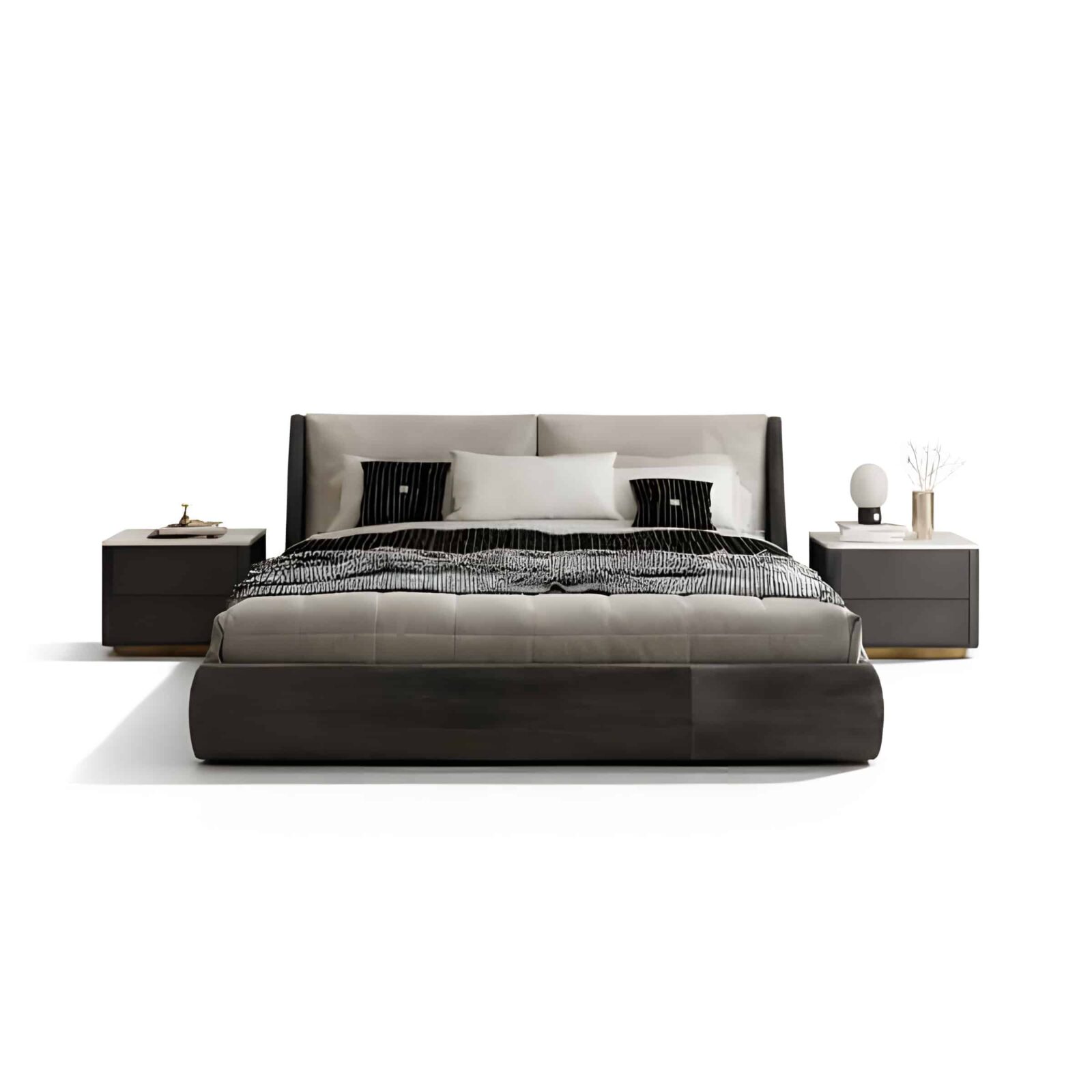 Sila Bed and Nightstand Set