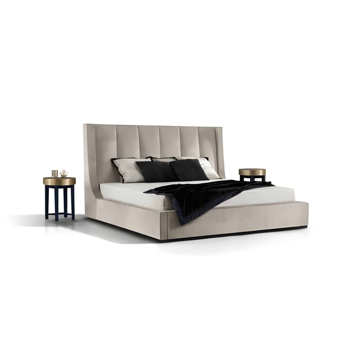 Pavo Bed and Nightstand Set