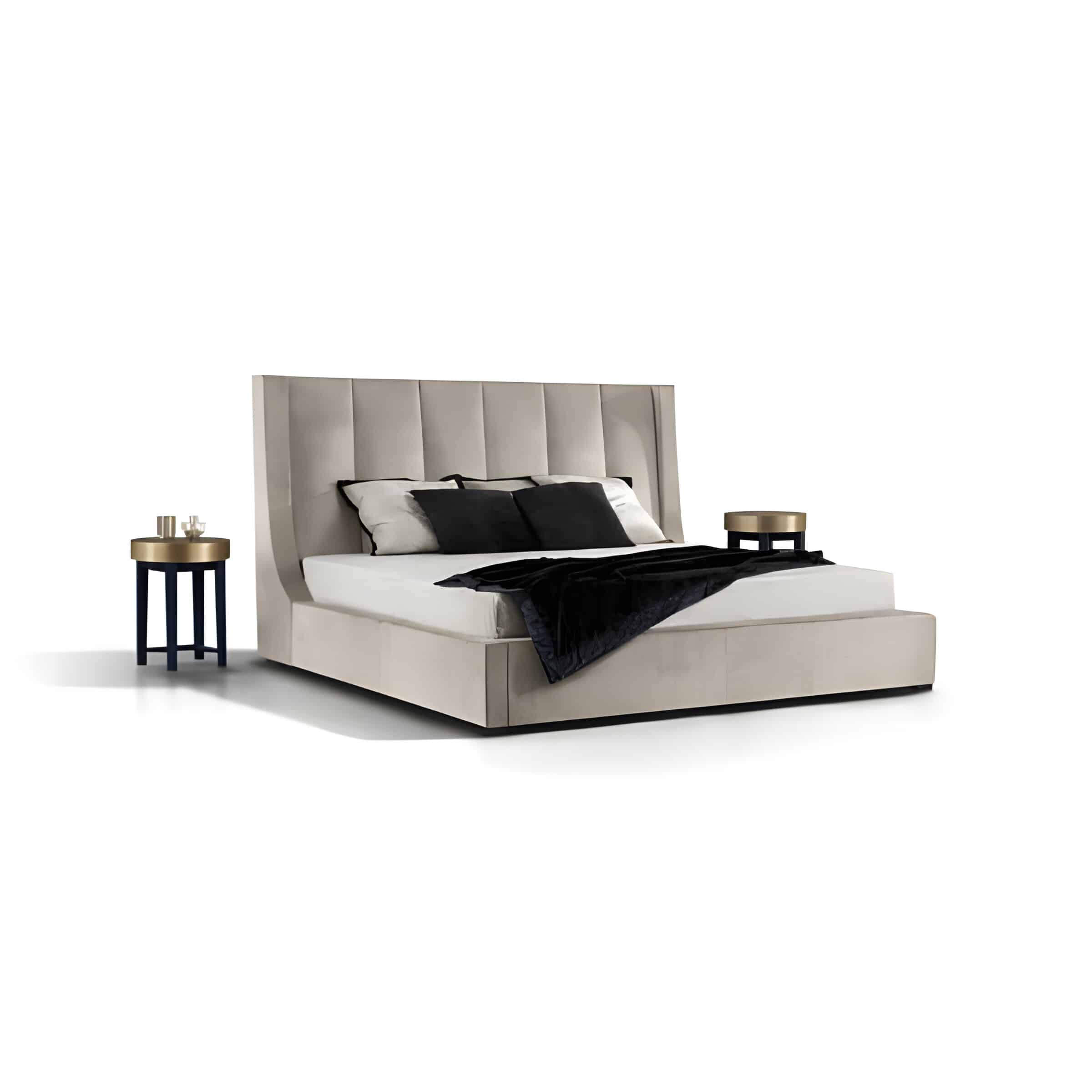 Pavo Bed and Nightstand Set