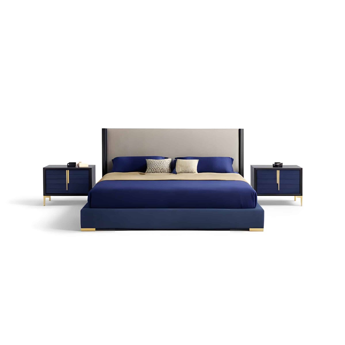 Oren Bed and Nightstand Set