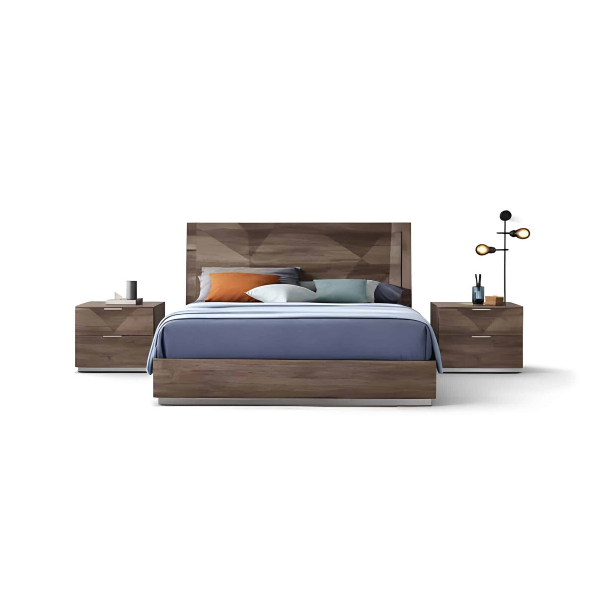 Nola Bed and Nightstand Set