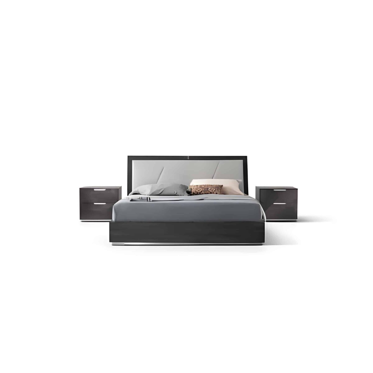 Lume Bed and Nightstand Set