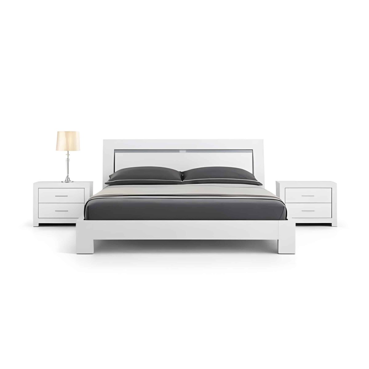 Jaro Bed and Nightstand Set