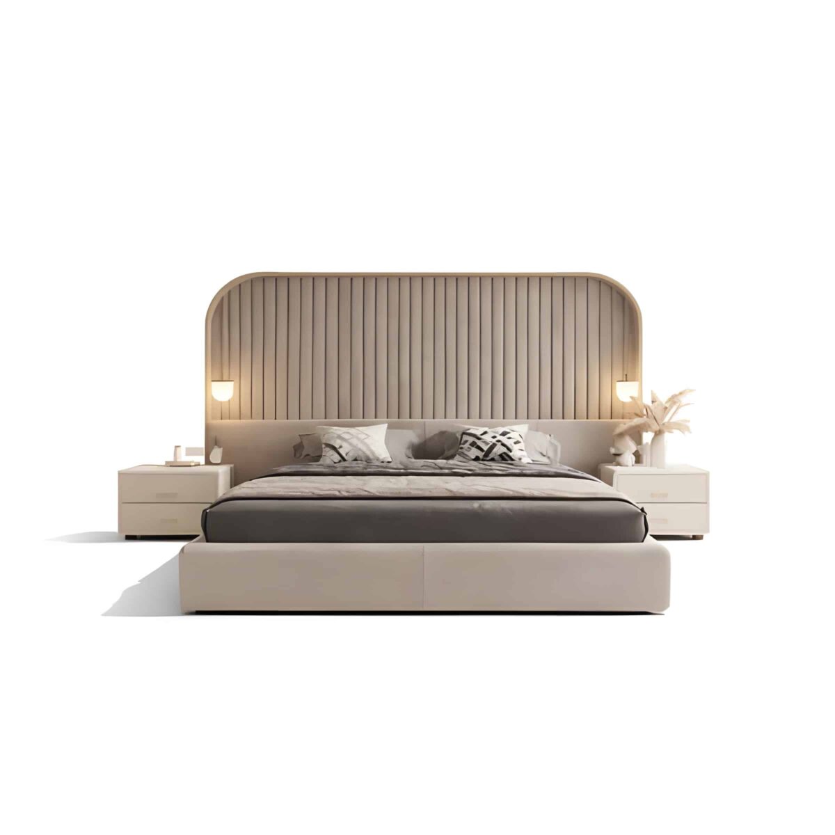 Ivar Bed and Nightstand Set