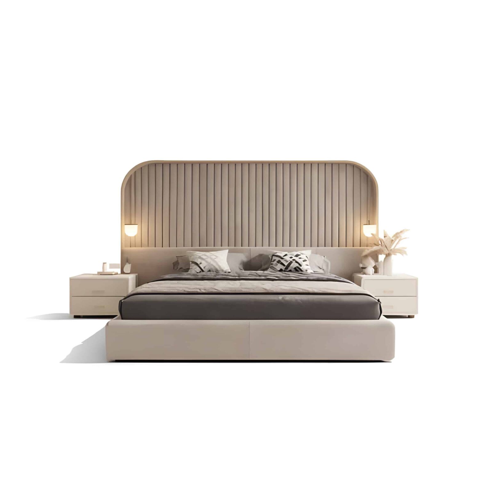 Bedroom set modern bedroom set layout in Cairo - image 60498