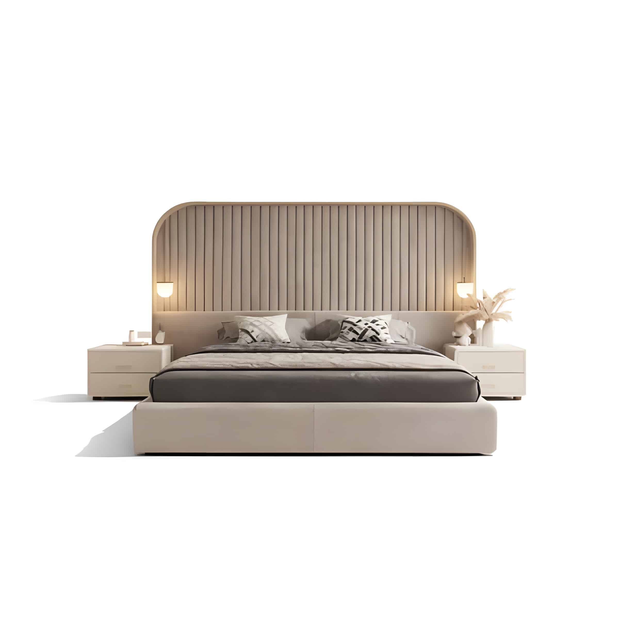 Ivar Bed and Nightstand Set