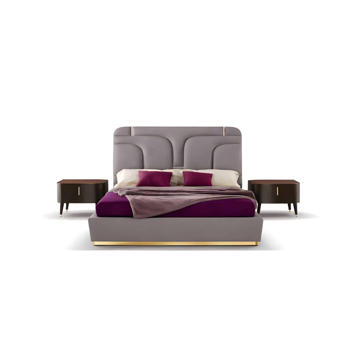 Eron Bed and Nightstand Set