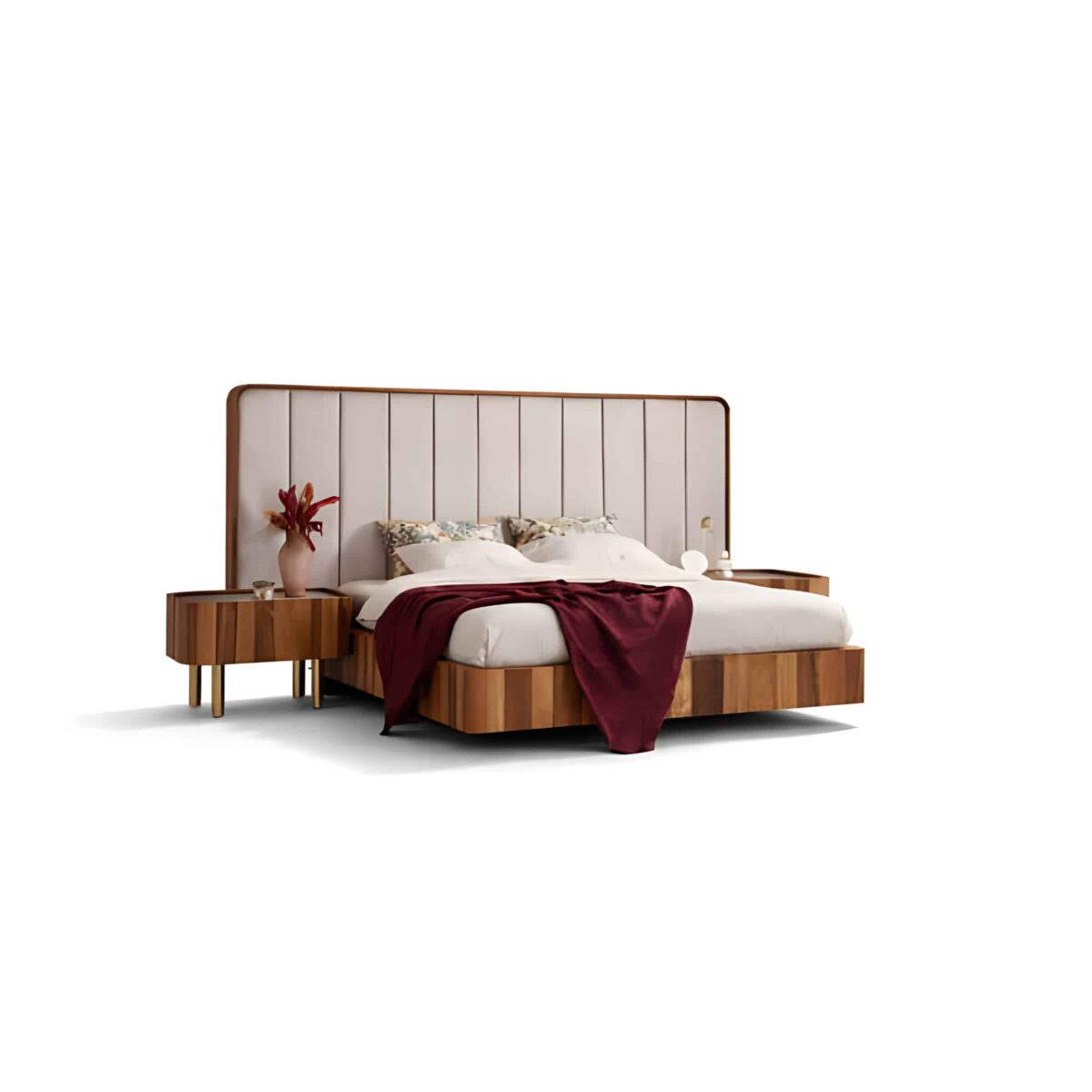 Daro Bed and Nightstand Set