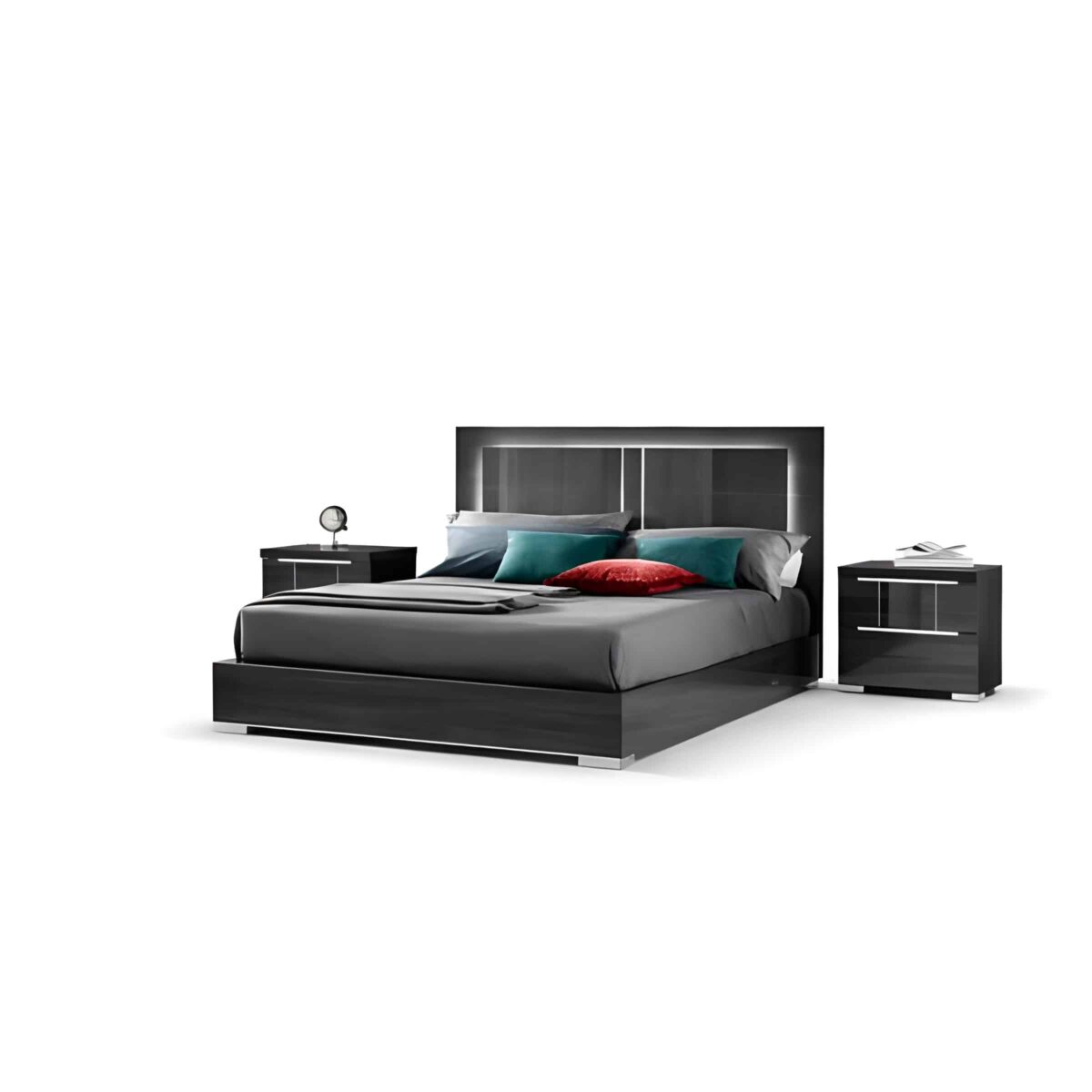 Vona Bed and Nightstand Set