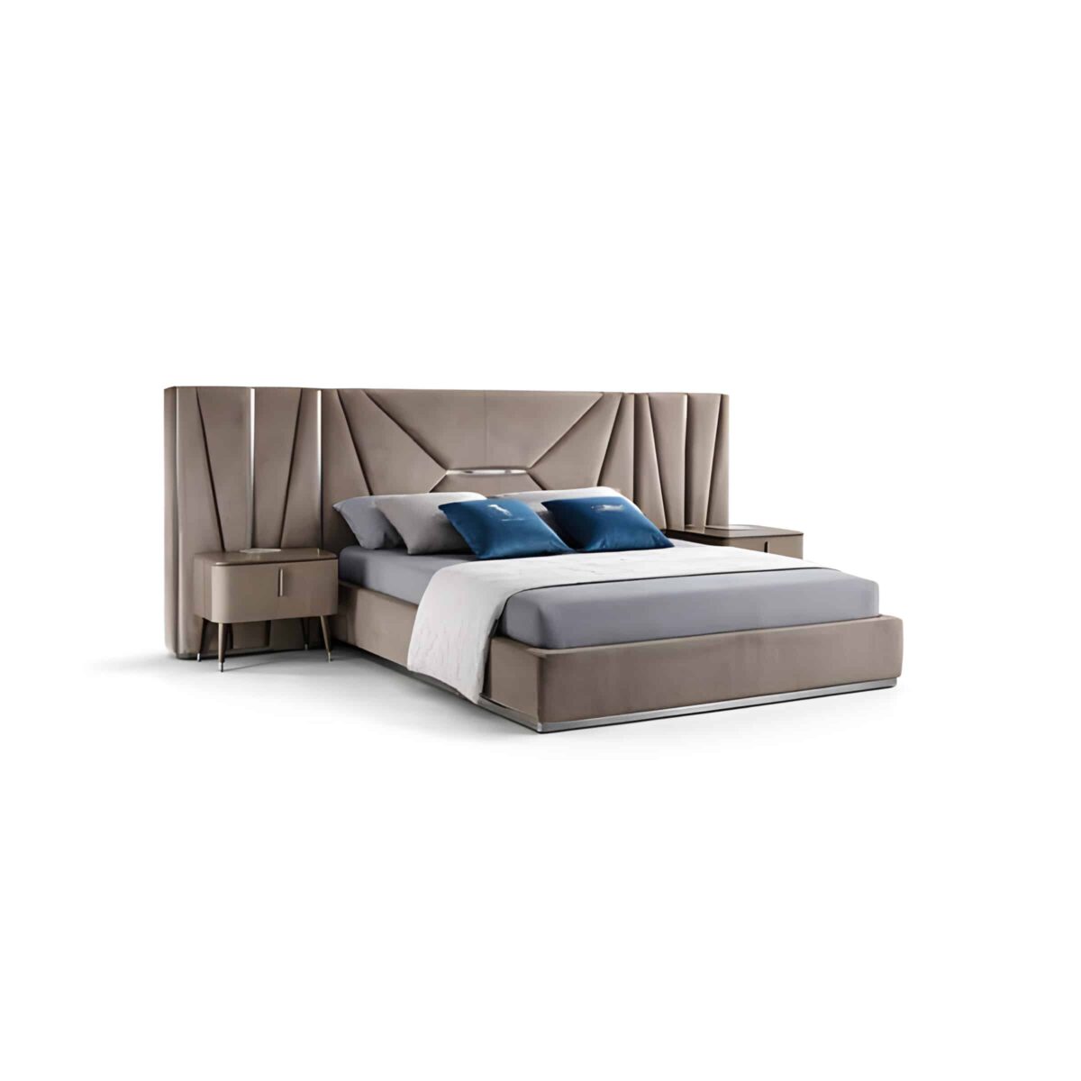 Favia Bed and Nightstand Set