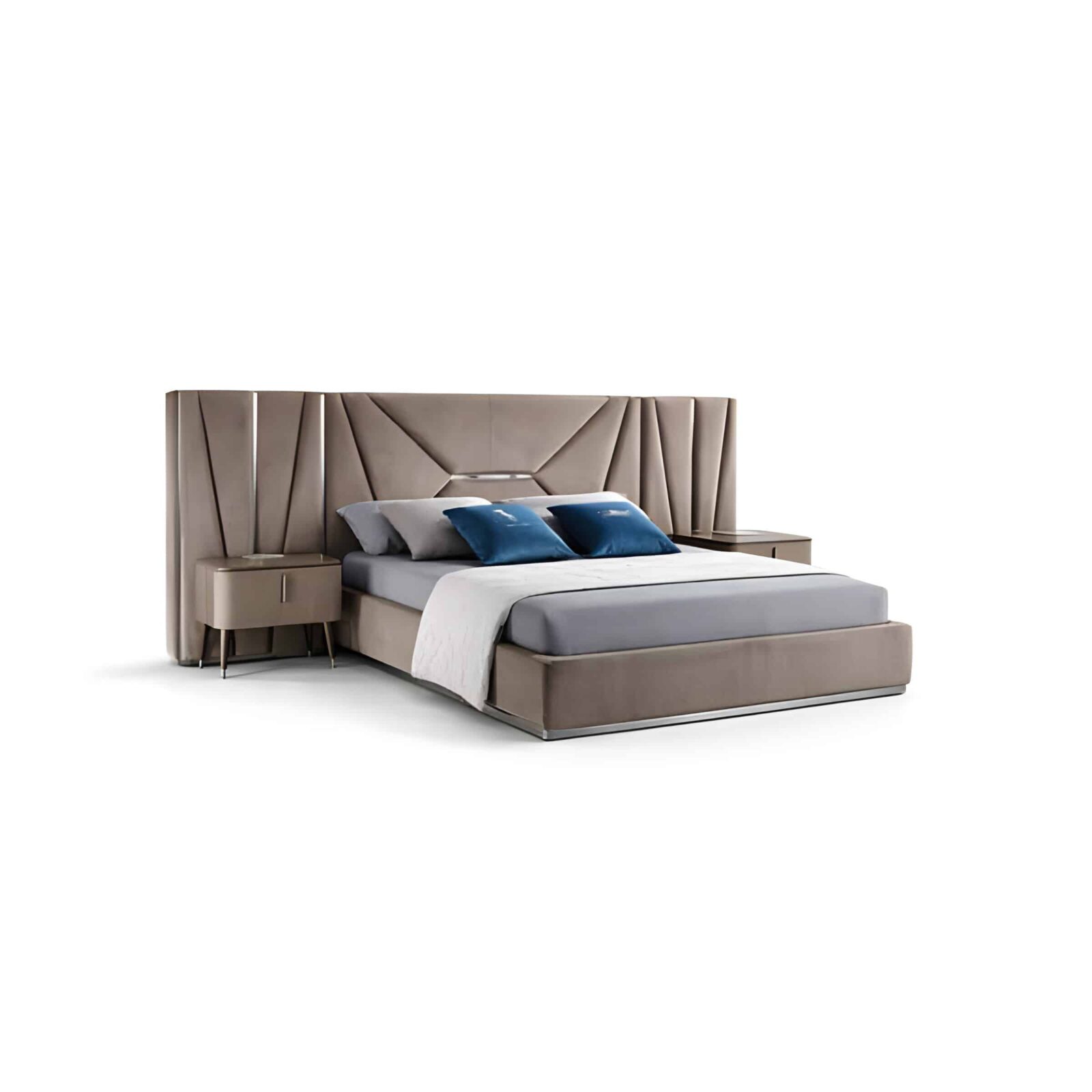 Favia Bed and Nightstand Set