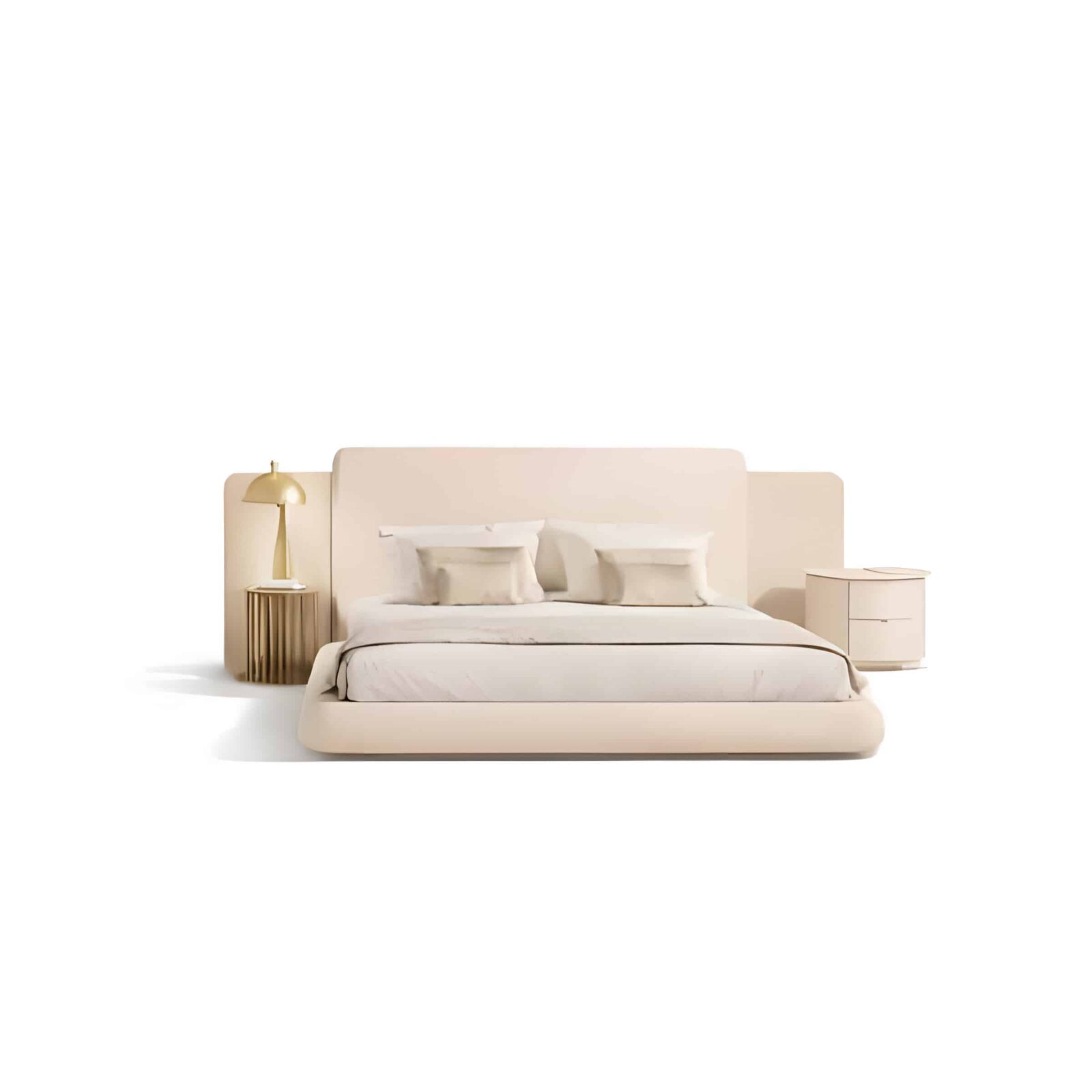 Siro Bed and Nightstand Set