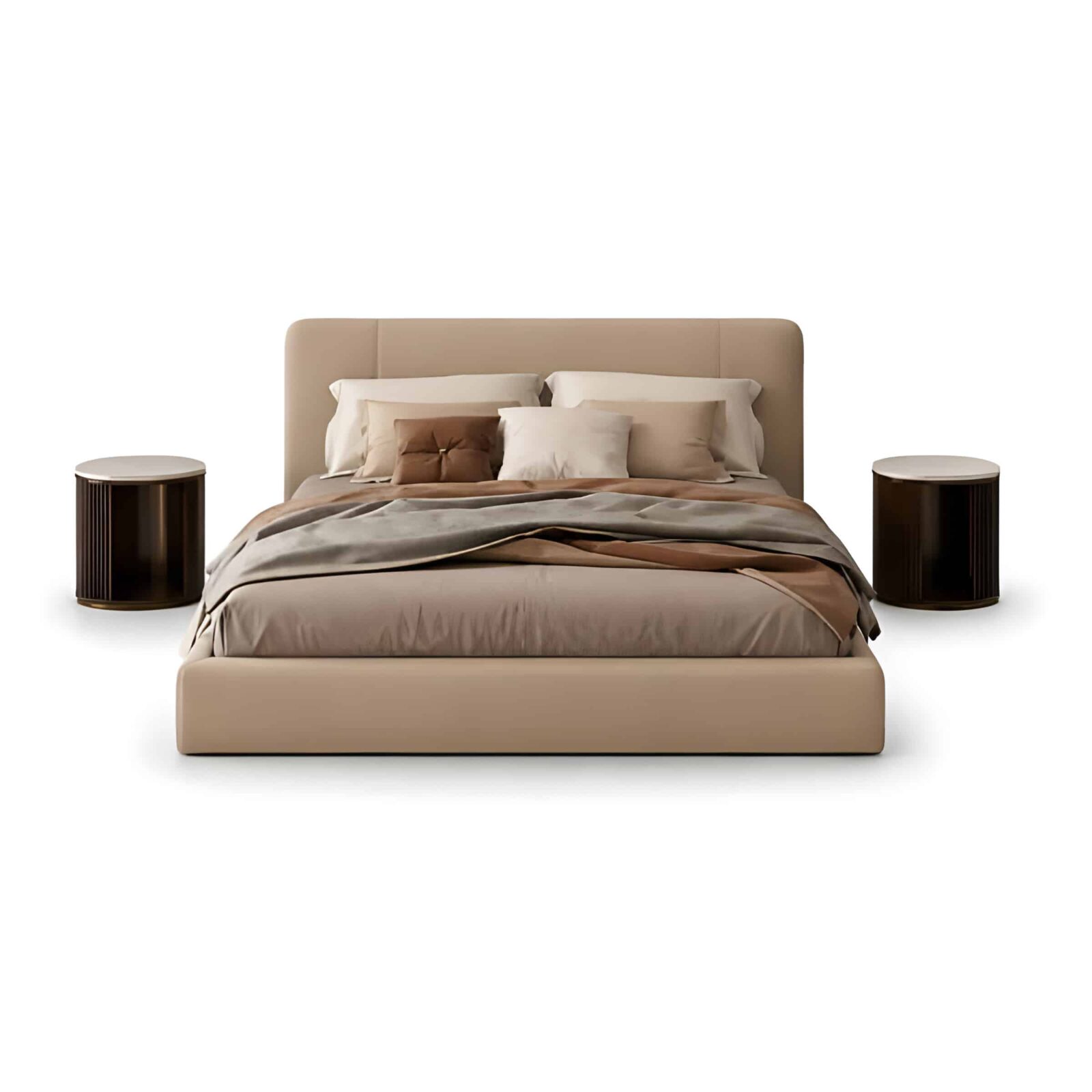 Dexo Bed and Nightstand Set