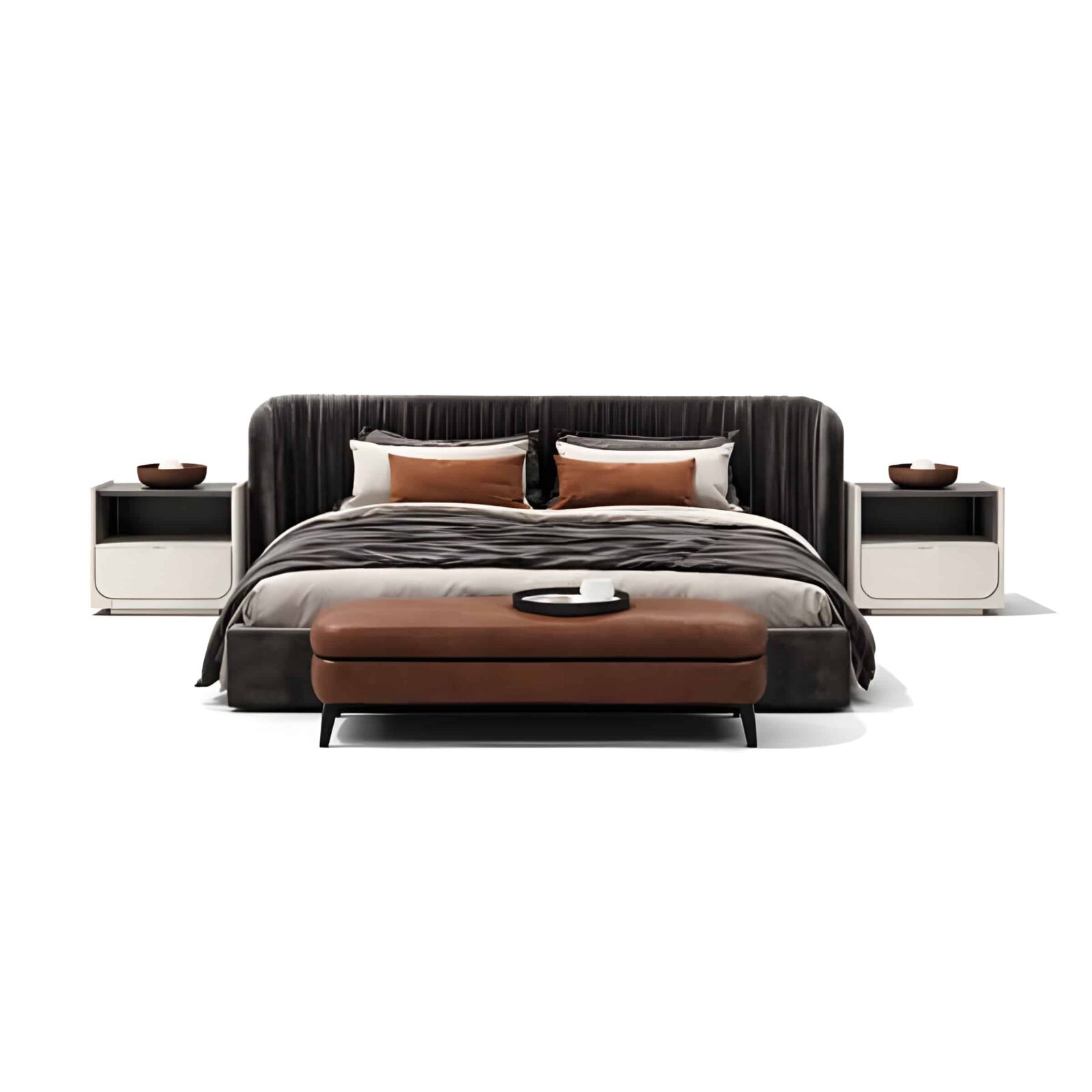 Tali Bed and Nightstand Set