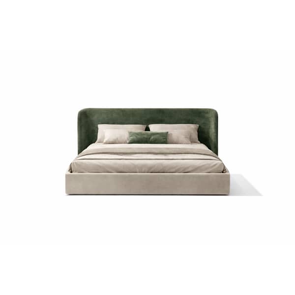 Bedroom Bed and Nightstand Set presented in a clean bedroom with calm lifestyle perspective