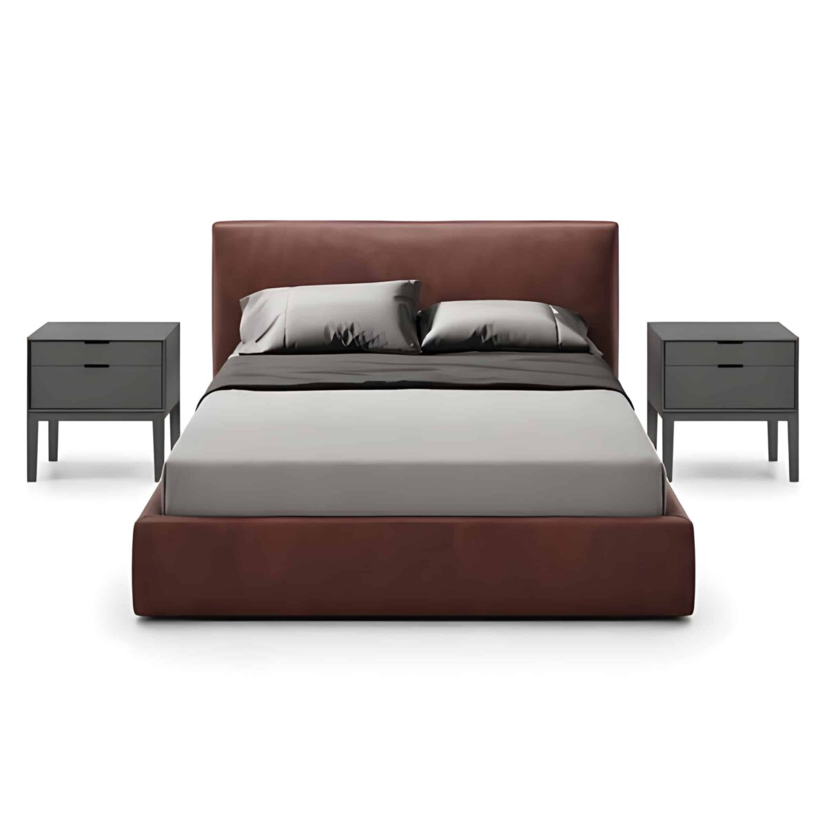 Rhea Bed and Nightstand Set