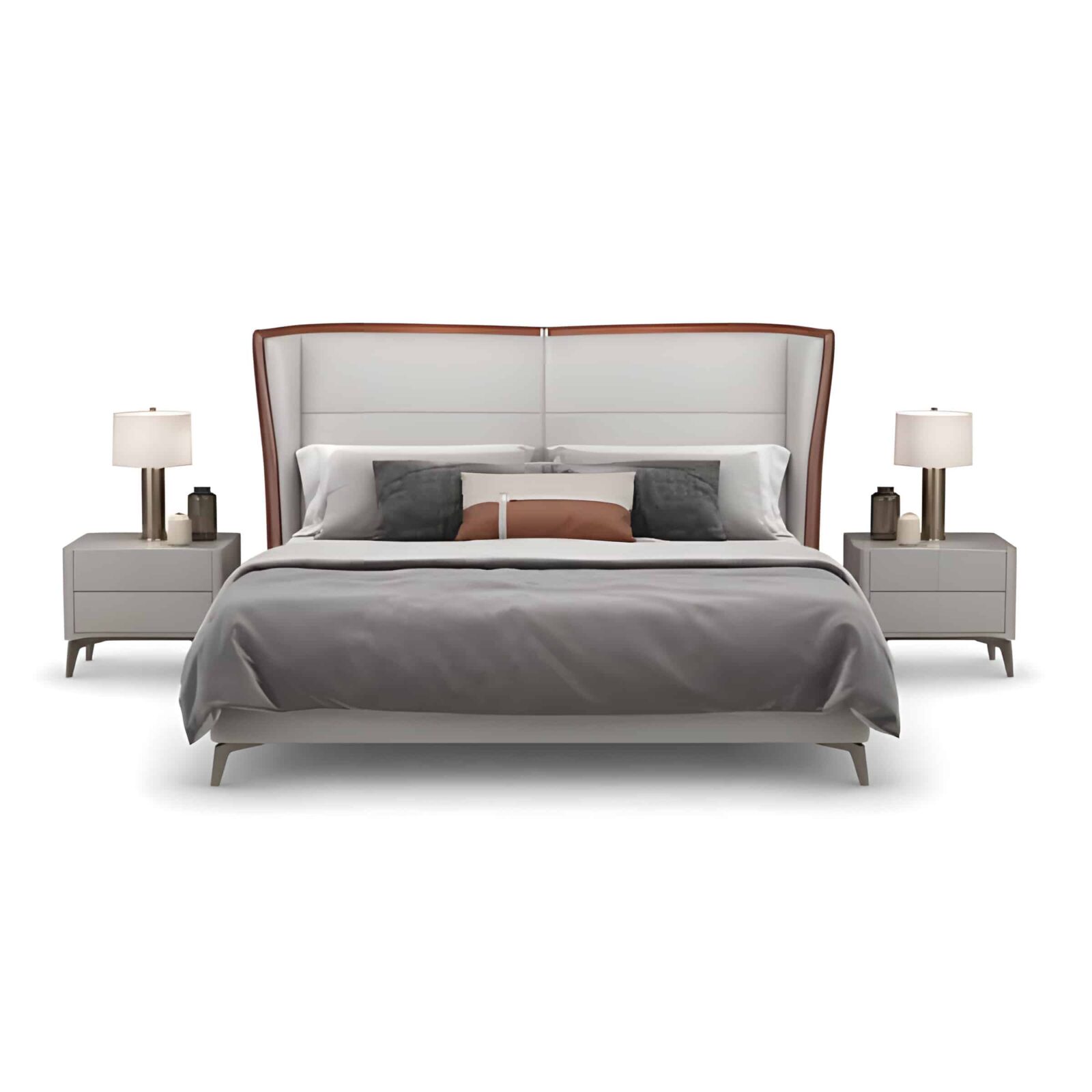 Nyla Bed and Nightstand Set