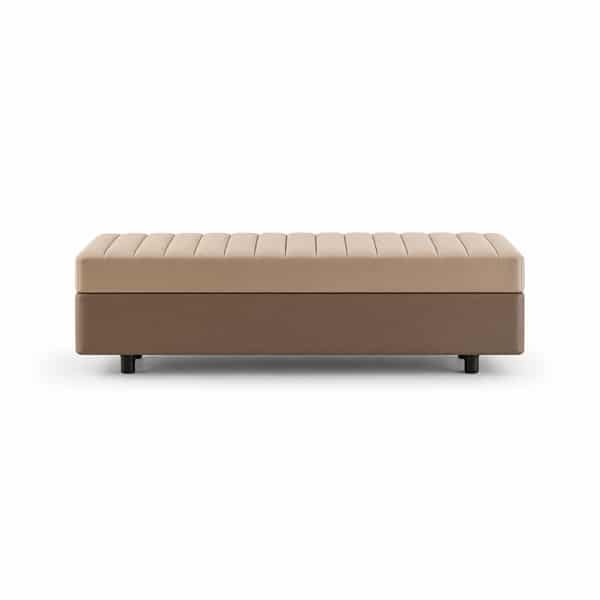Bedroom Bed and Nightstand Set presented in a stylish bedroom with balanced showroom perspective with a clear product perspective