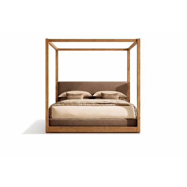 Bedroom Bed and Nightstand Set presented in a contemporary bedroom with neat corner perspective