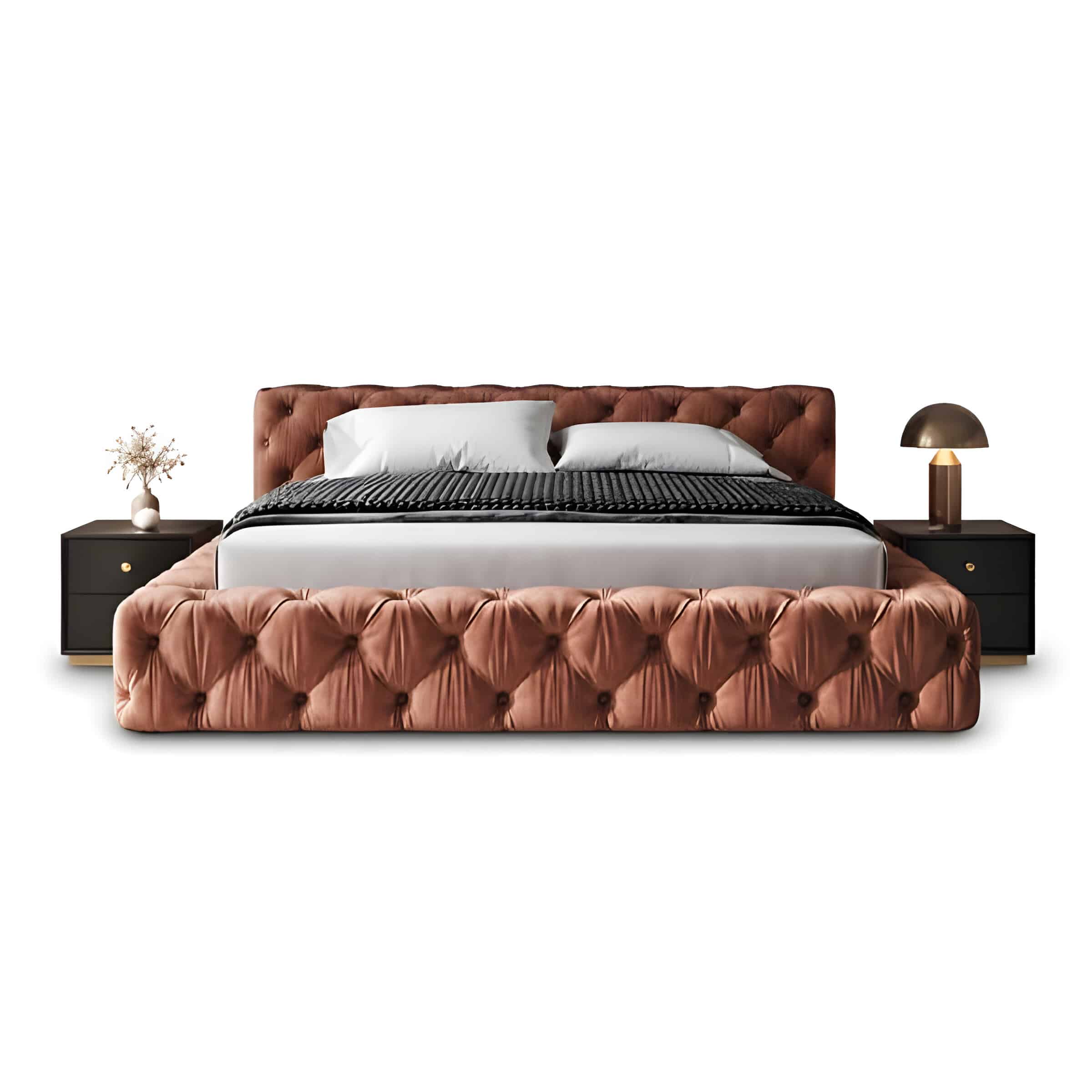 Maro Bed and Nightstand Set
