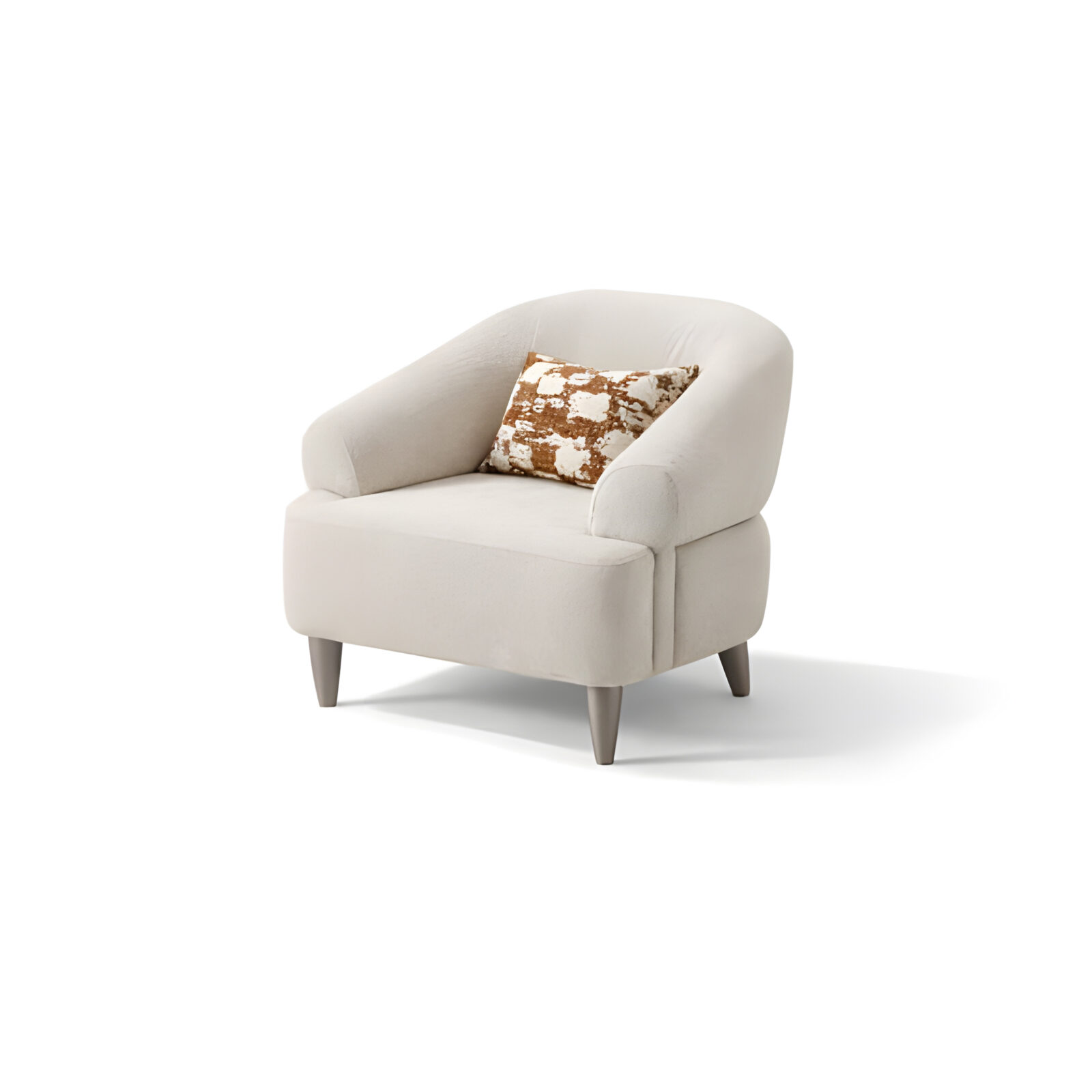Saro Living Chair front view for relaxed seating areas