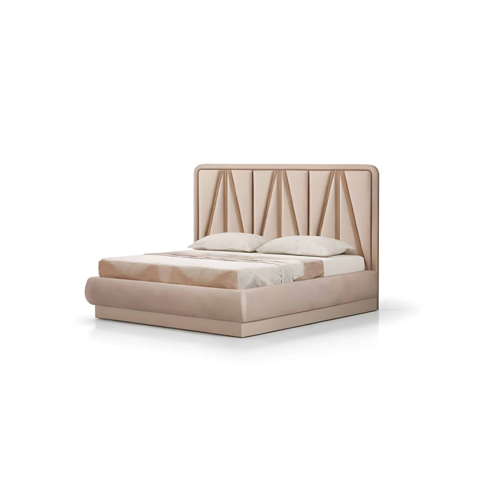 Vita Bed Set wide view for coordinated bedroom decor