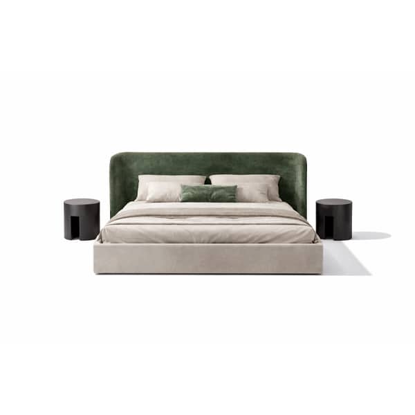 Bedroom Bed and Nightstand Set presented in a modern bedroom with premium lifestyle perspective