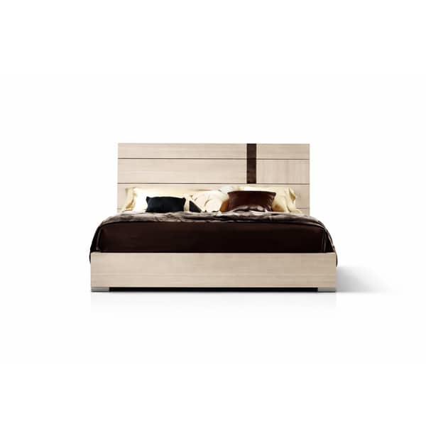 Bedroom Bed and Nightstand Set presented in a clean bedroom with sleek decor perspective