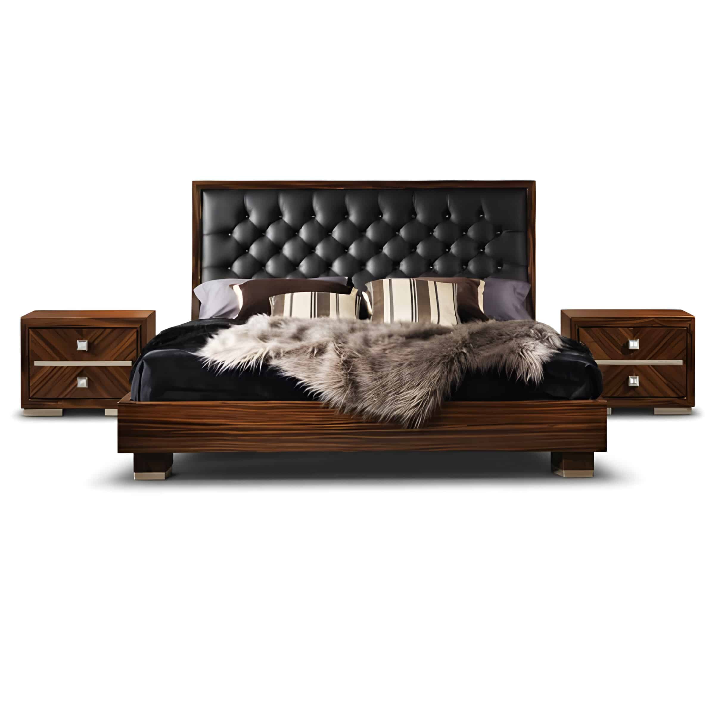 Velo Bed and Nightstand Set