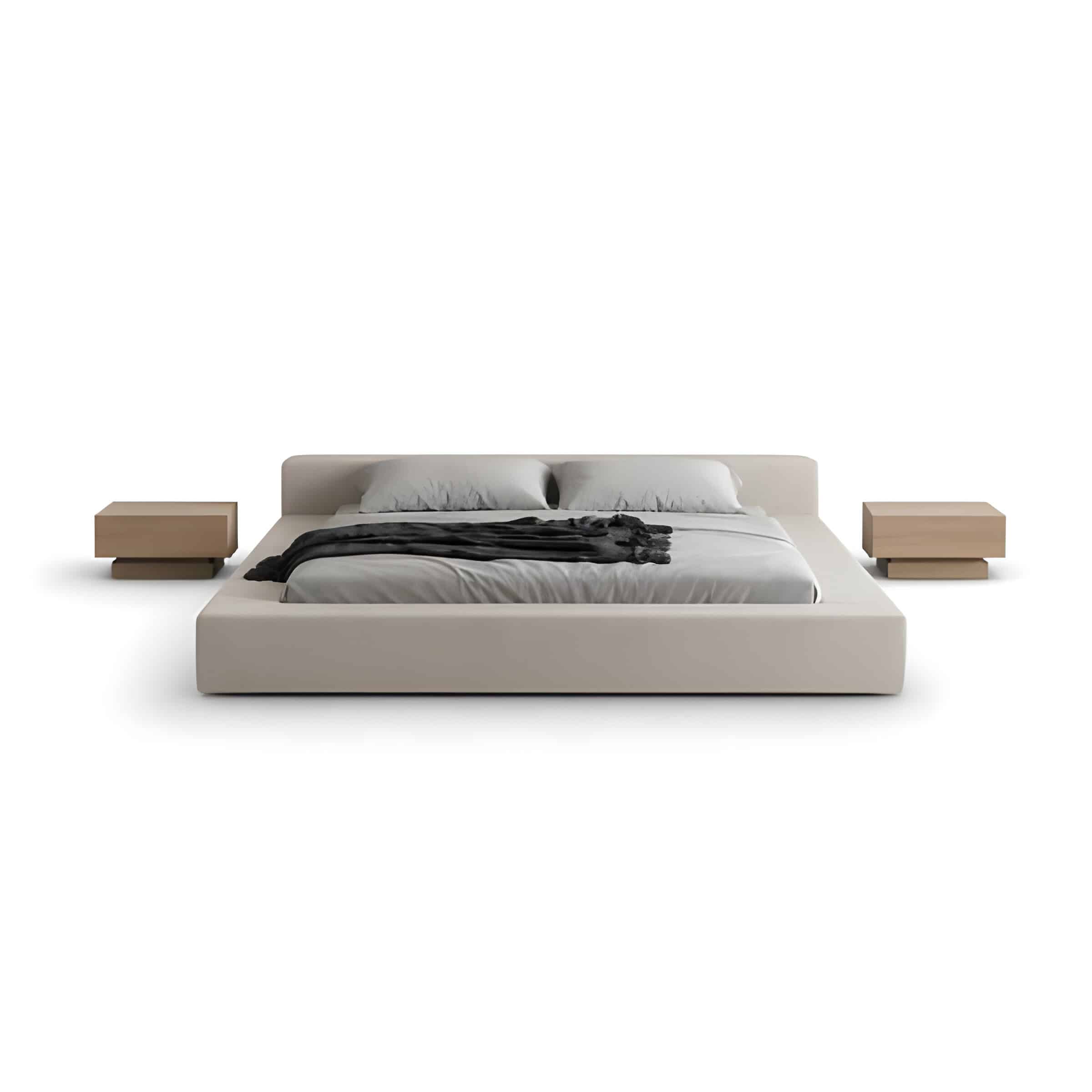 Vila Bed and Nightstand Set