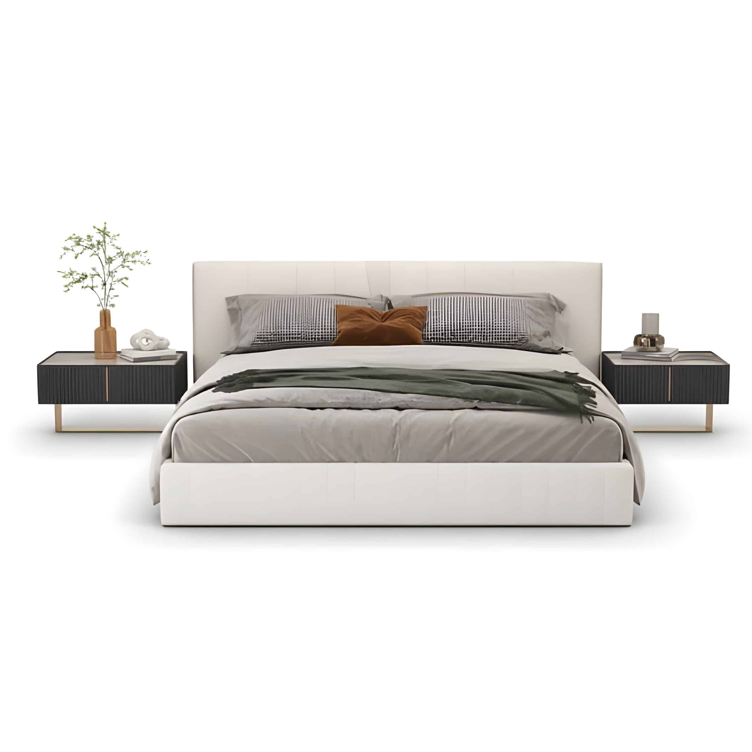 Paradise Bed and Nightstand Set