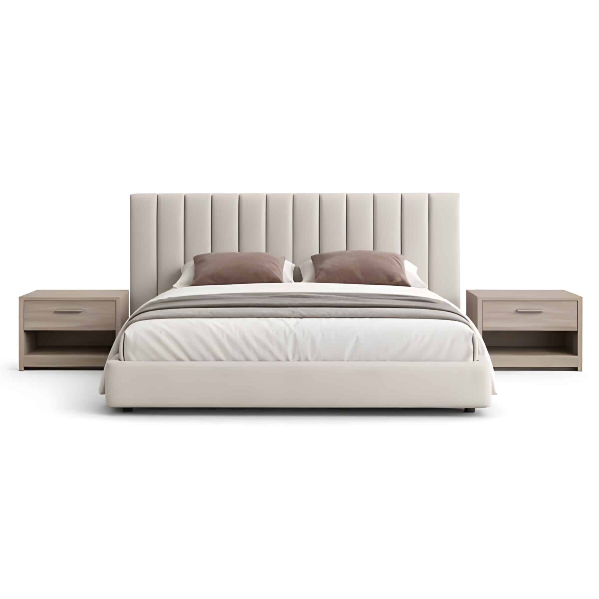 Oro Bed and Nightstand Set