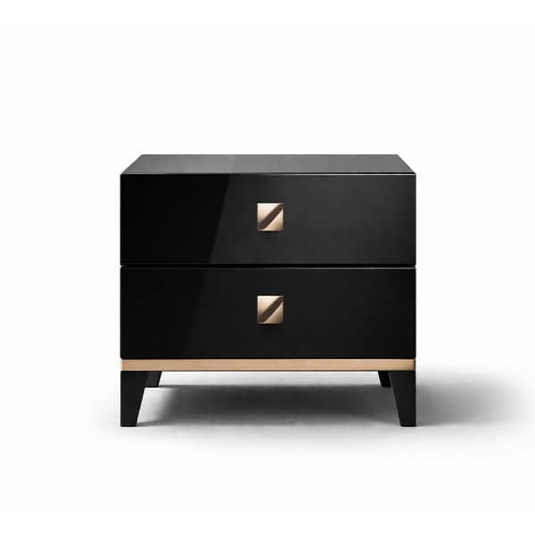 Bedroom Bed and Nightstand Set presented in a cozy bedroom with serene corner perspective