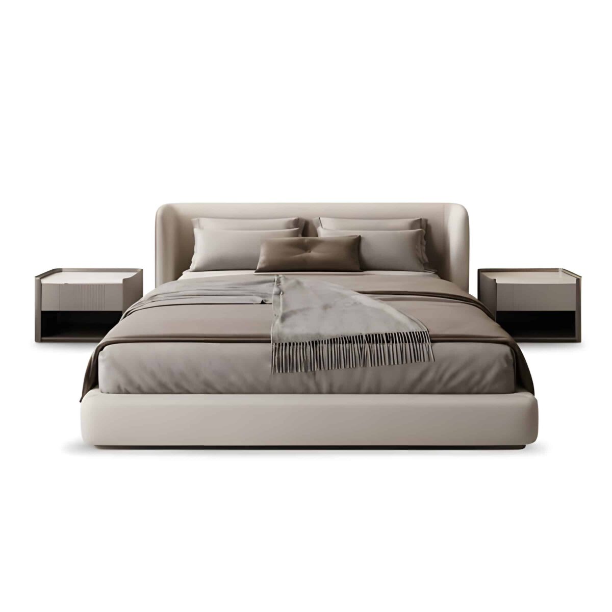 Nari Bed and Nightstand Set