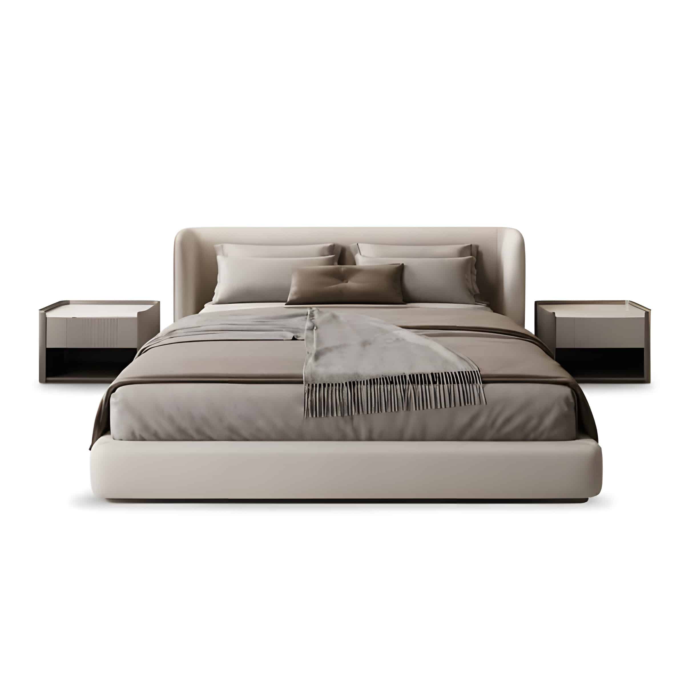 Nari Bed and Nightstand Set