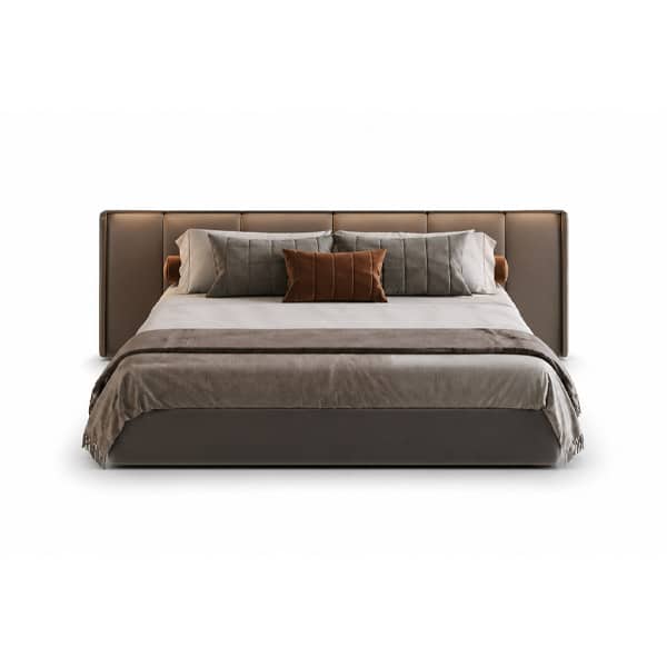 Bedroom Bed and Nightstand Set presented in a premium bedroom with polished decor perspective with a clear product perspective