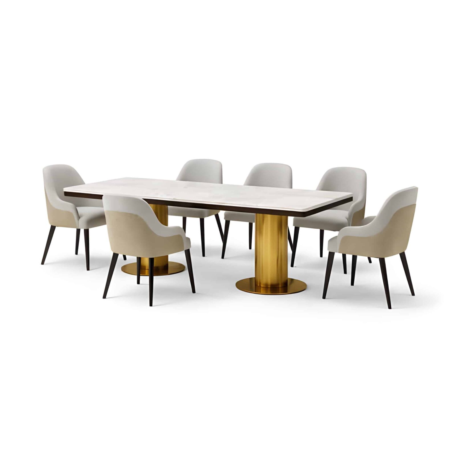 Dining Room Set setting view for elegant dining spaces Detail