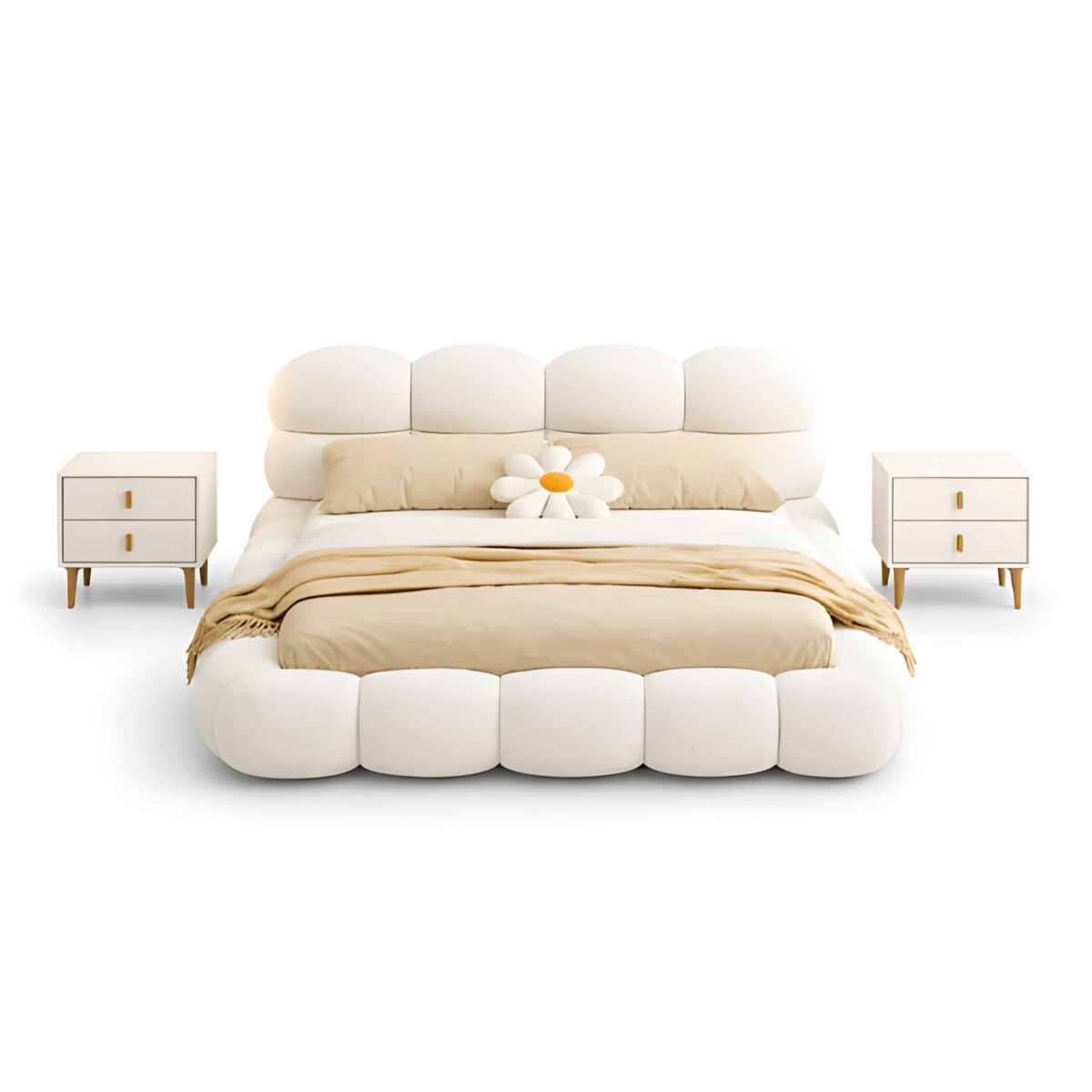 Orex Bed and Nightstand Set
