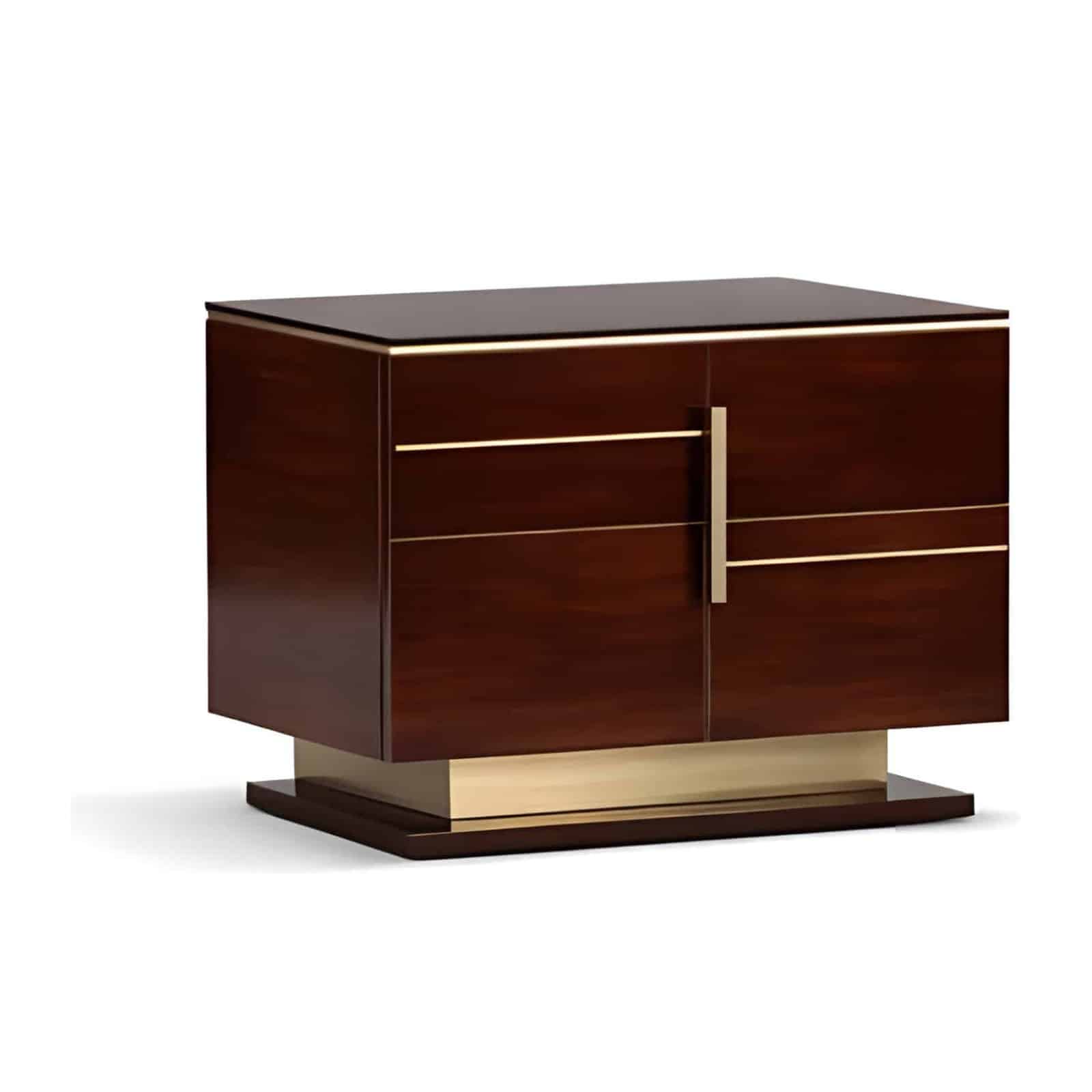 Bedroom set finish detail angle - image 60437