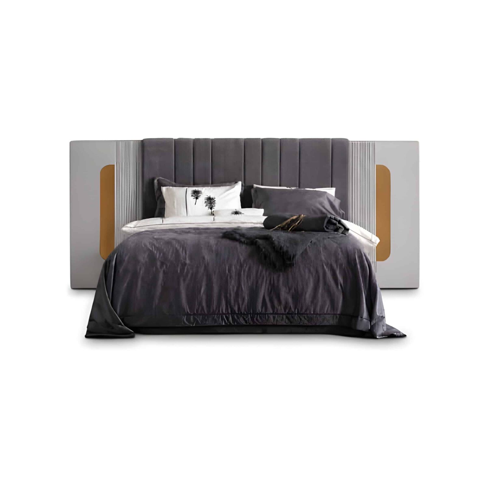 Bedroom set finish detail angle - image 65538