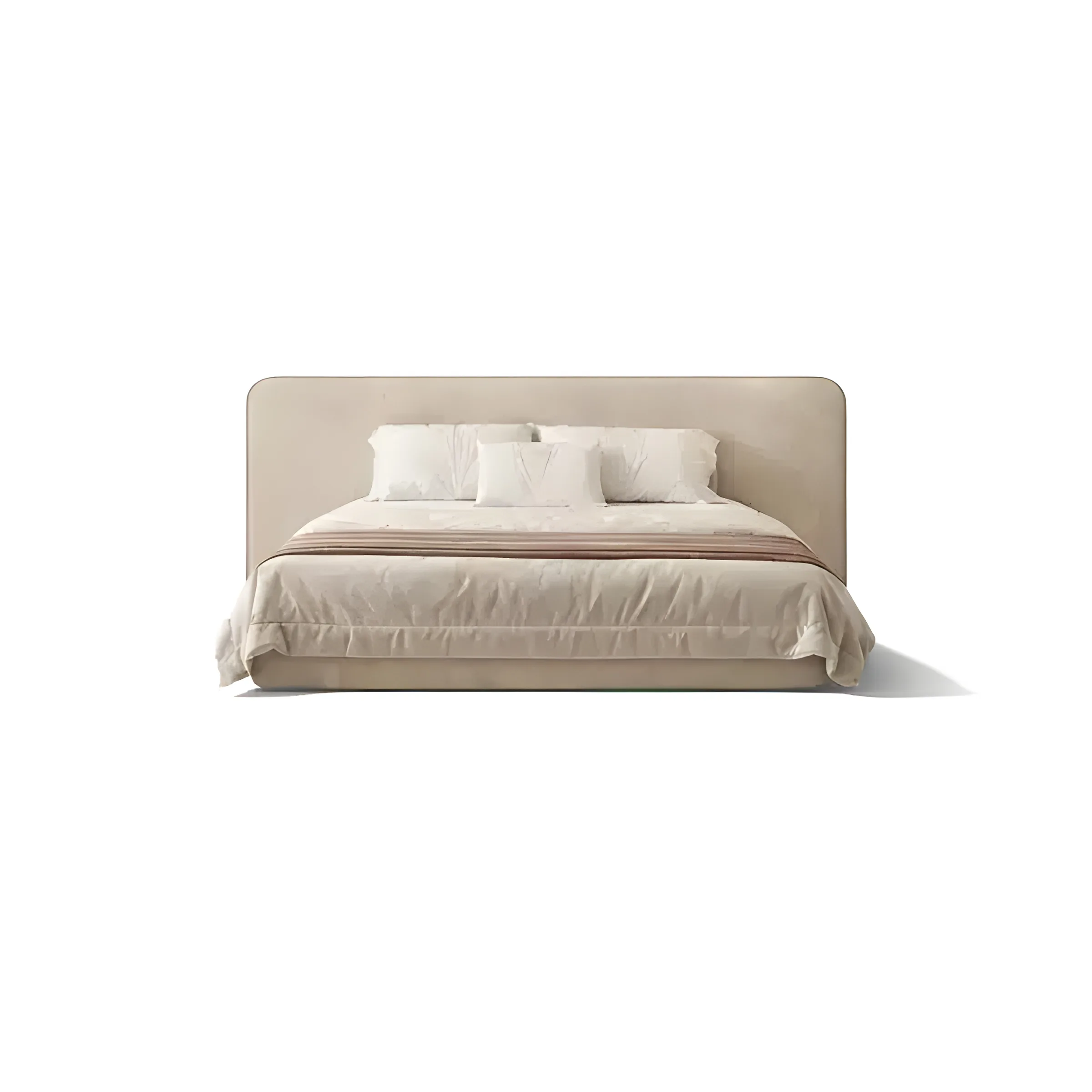 Luxury bedroom furniture in Egypt with coordinated wood finishes