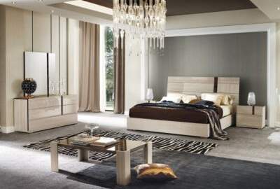 Bedroom set bed and wardrobe view - image 59957