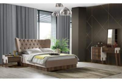 Bedroom set bed and wardrobe view - image 61644