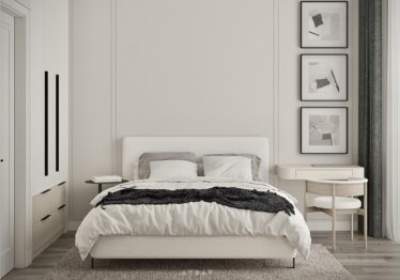 Bedroom set front composition for modern bedroom decor - image 62464