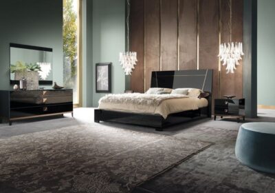 Milo Bedroom Set finish detail angle