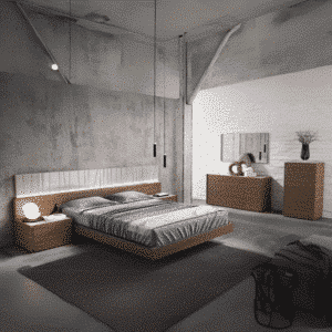 Noah Bedroom Set front composition for modern bedroom decor