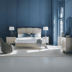 Nora Bedroom Set front composition for modern bedroom decor