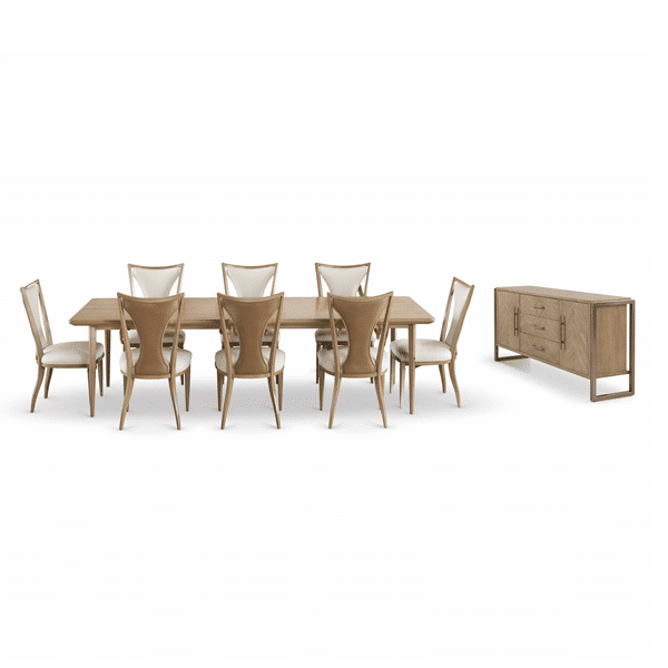 Avira Dining Room Set main view for elegant dining spaces